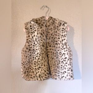 Gently Worn - Wonder Nation - Cheetah Print Vest.